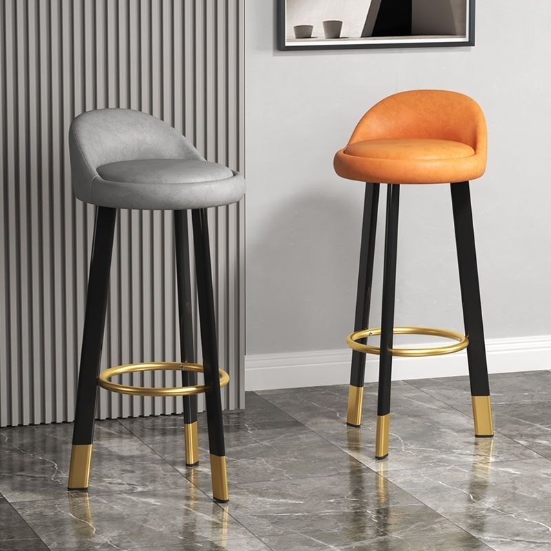 Nordic bar chair modern simple high foot stool cashier front desk