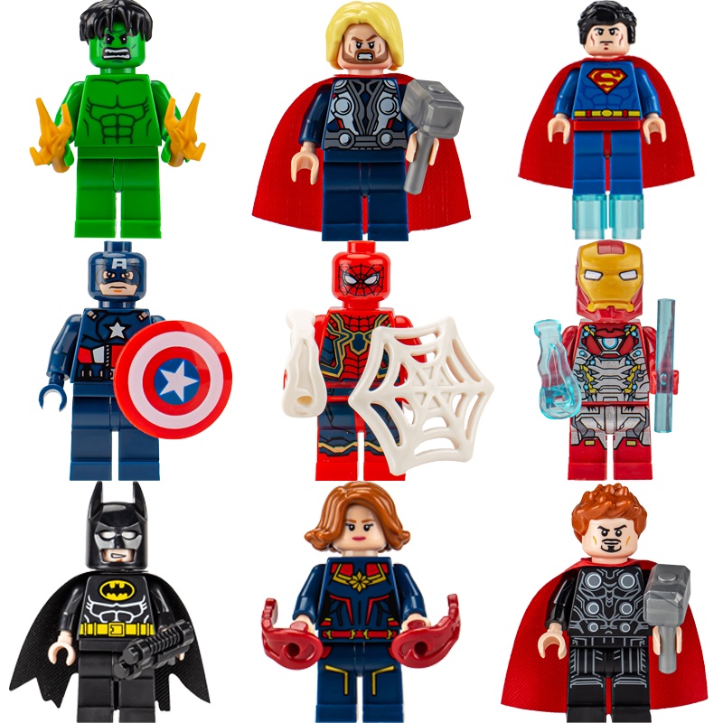 Action Figures Building Blocks Toy for Children's Hands-On Learning ...