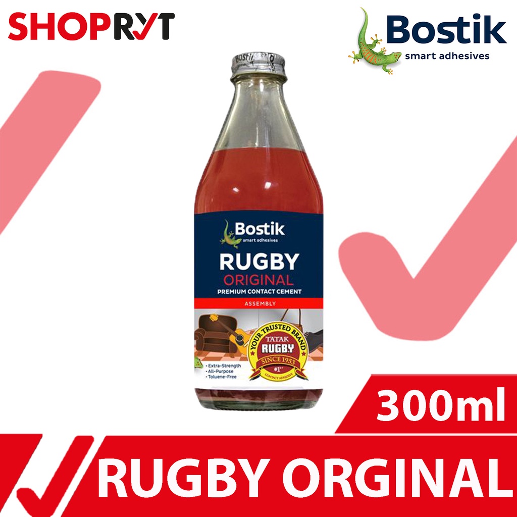 Bostik Rugby Original 300ML - (Bonding of rubber, leather, rubber foam ...