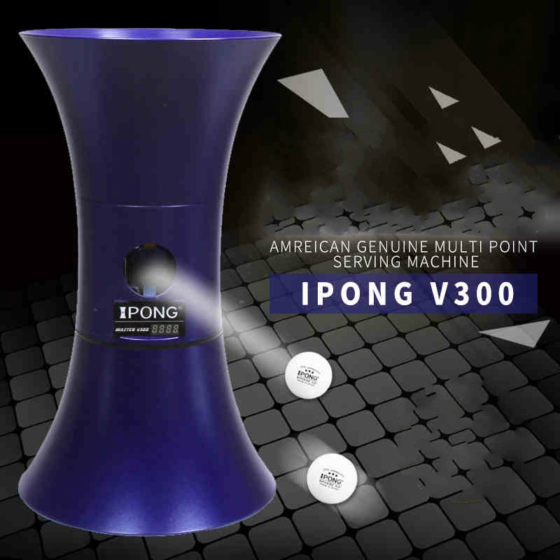 Original Ipong V300 Table Tennis Robot Training Table Tennis Machine