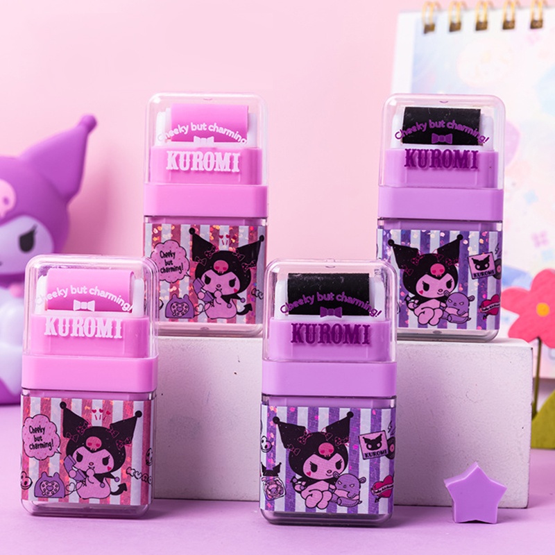 CBS Sanrio Kawaii Kuromi Creative 3D Eraser Cartoon Cute Animal Model ...