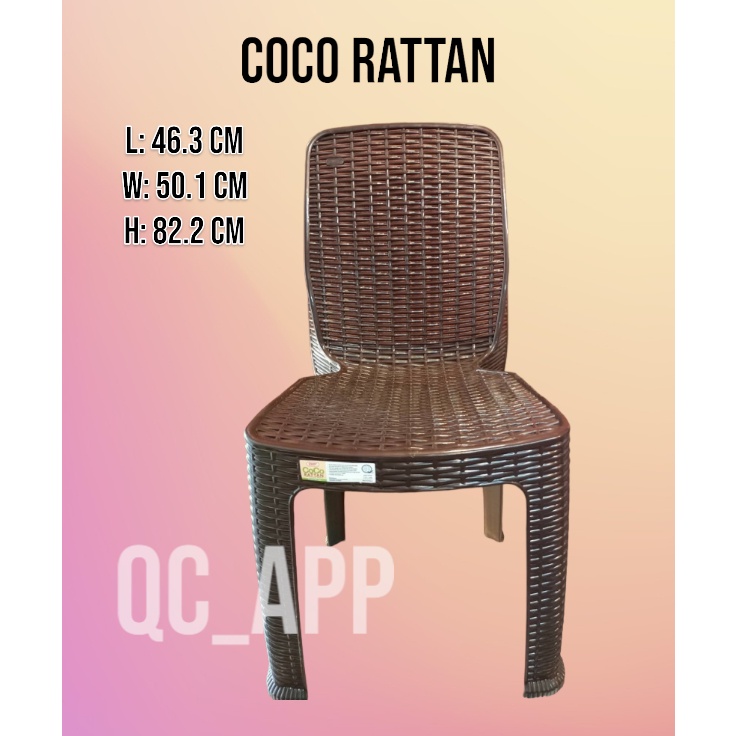 Uratex discount rattan chair