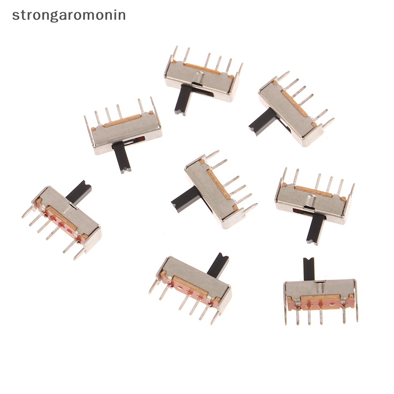 strongaromonin 20 PCS 3mm Micro Slide Switch Spdt 3Pin 5 Positions ...