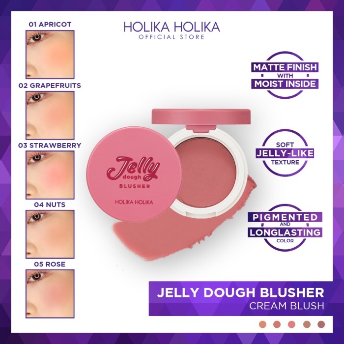 Holika holika jelly 2025 dough blusher ingredients