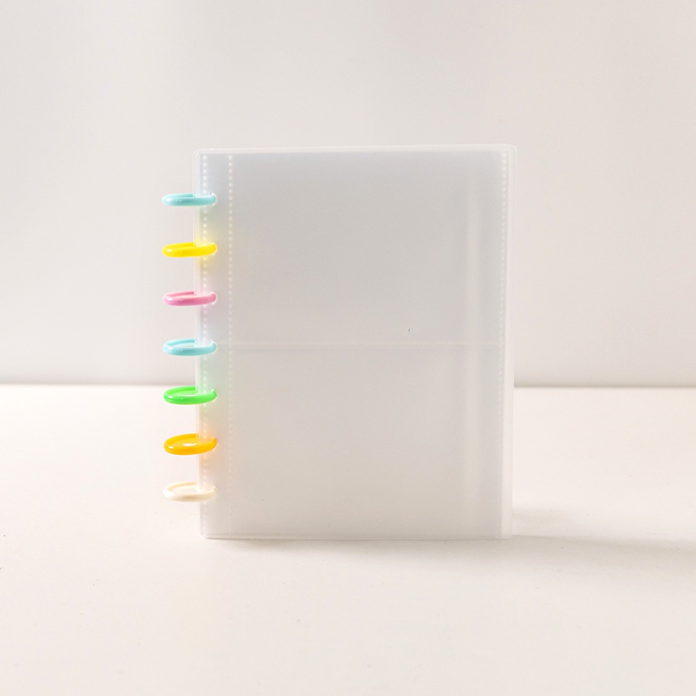 A5 Mushroom Button Binder Album 80 Pockets 3inch Photocard Storage Lomo ...