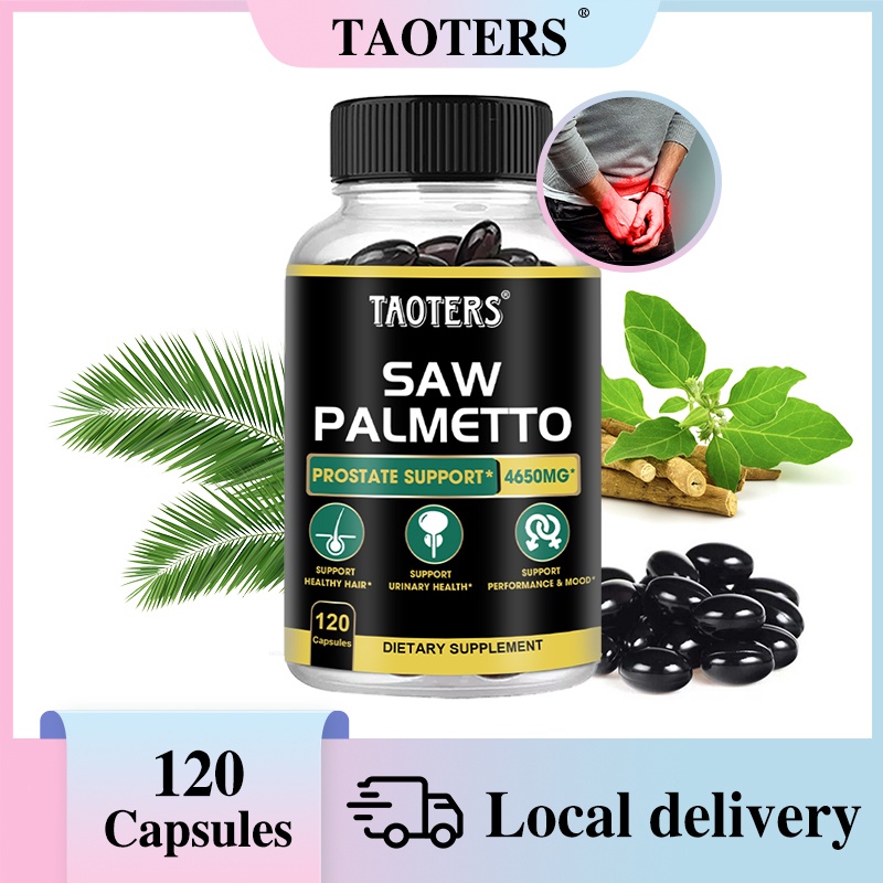 TAOTERS Saw Palmetto Extract supports prostate health, urinary tract