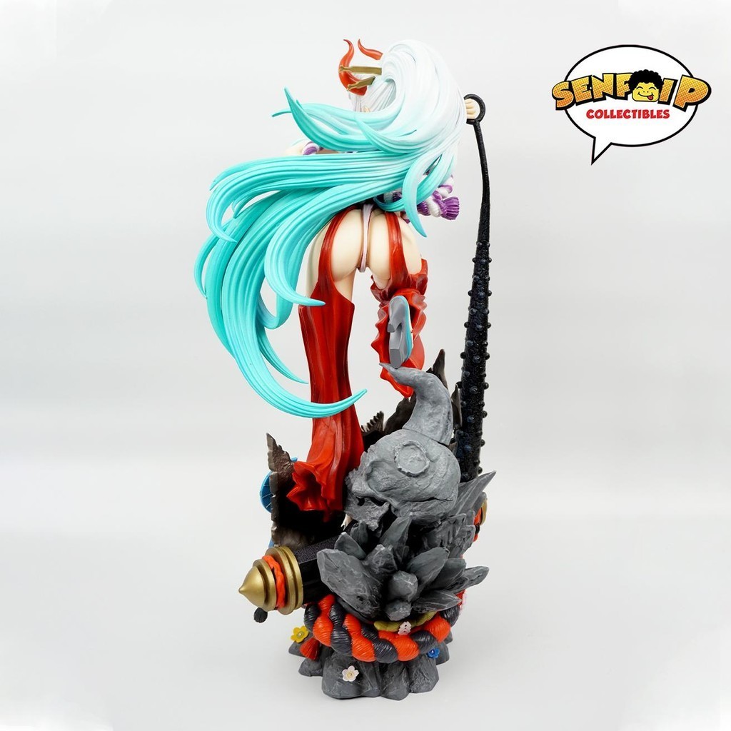 HQKO Anime One Piece Action Figure GK Wano Country The Island of Ghost ...