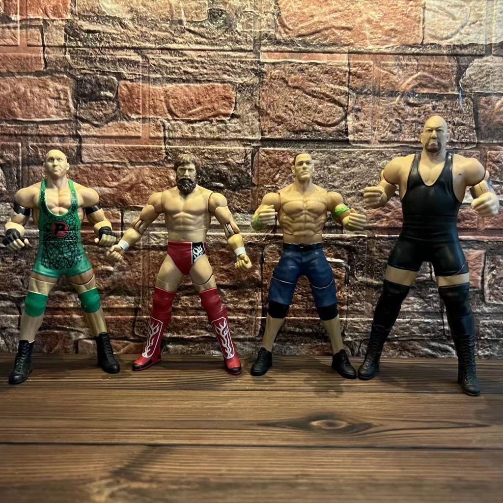 Genuine bulk WWE Mattel arena wrestler ornaments doll hand-held joint movable model | Shopee ...