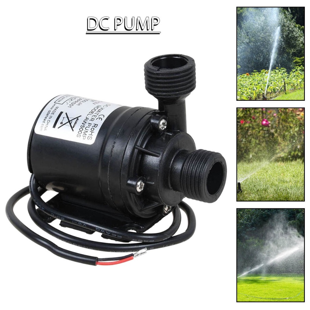 12V DC High Pressure Brushless Water Pump - 800L/H Flow, Self-Priming, Submersible 4 thumbnail image