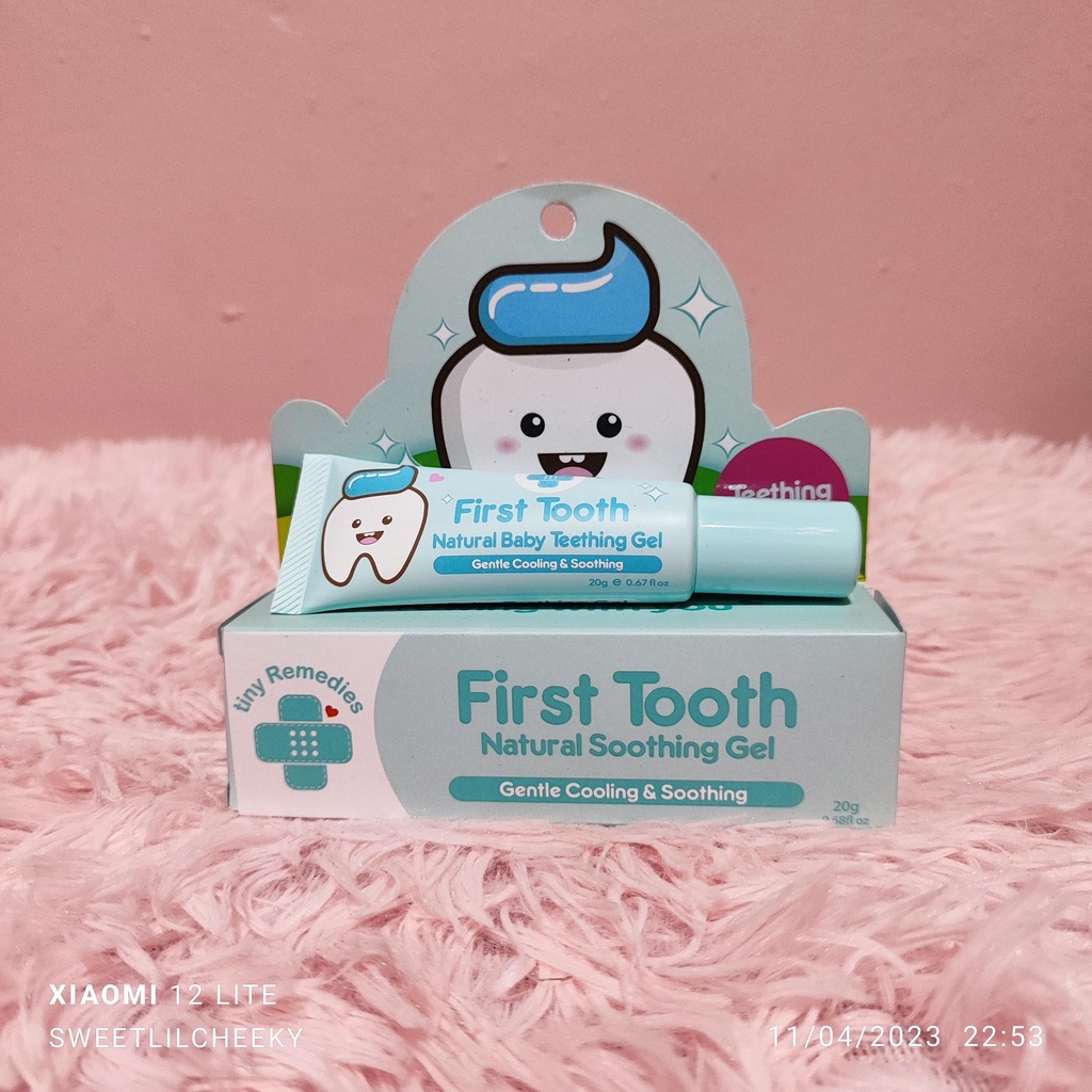 Tiny Buds First Tooth Natural Baby Teething Gel 20 g Shopee Philippines