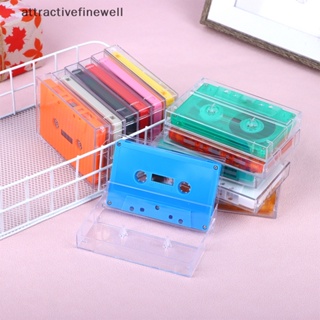 1Pc Cassette Tape Transparent Storage Box Audio Magnetic Recording