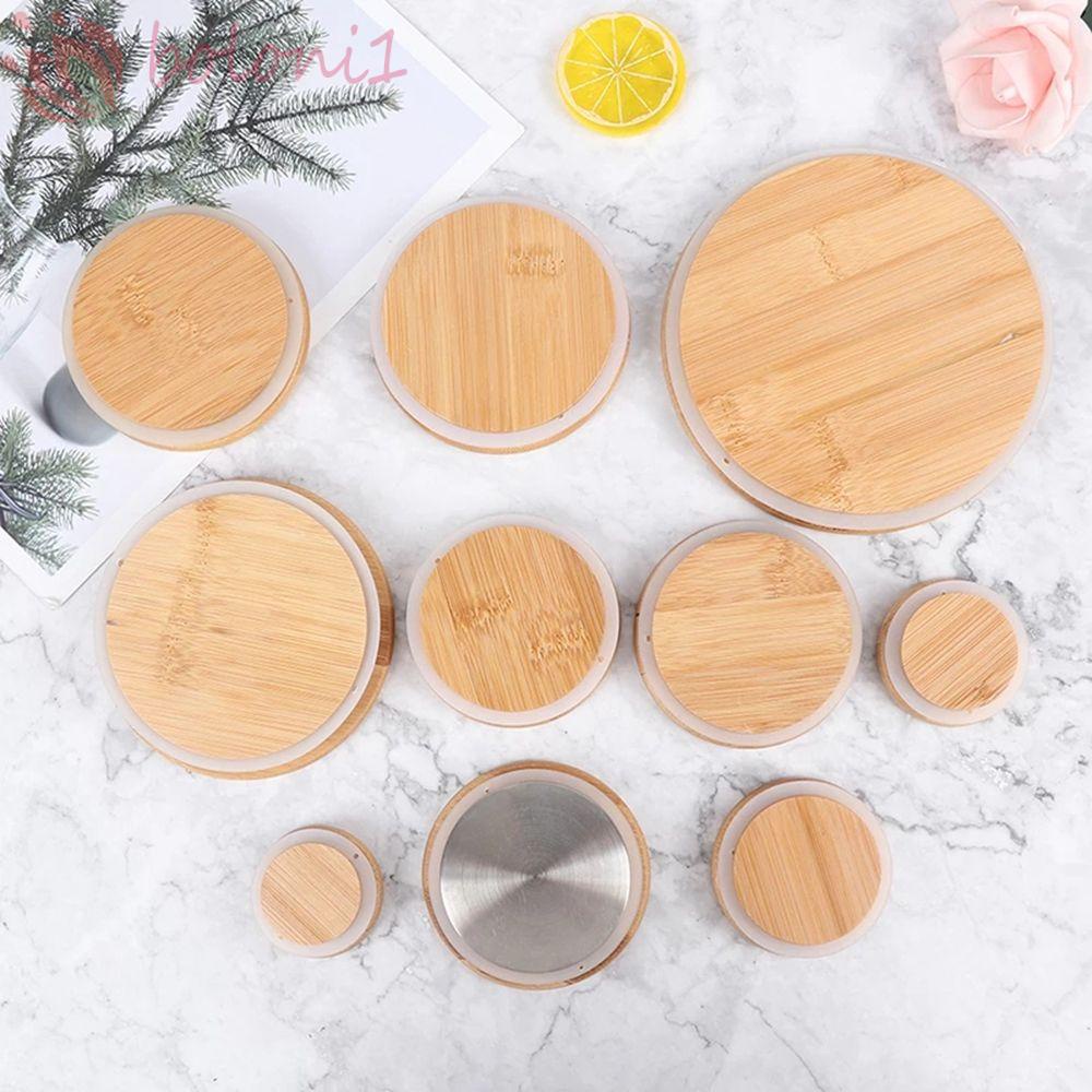 [COD] Cup Lid Diverse Sizes Art Of Carpentry Wooden Reusable Silicone ...