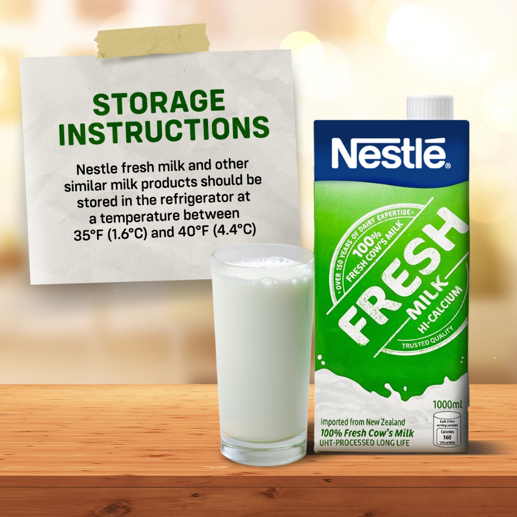 ♟Nestle Fresh Milk 1L HiCalcium Shopee Philippines