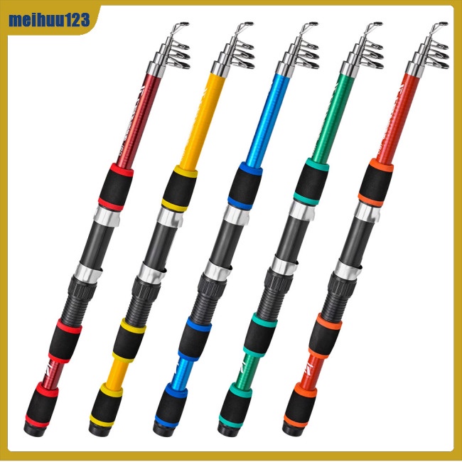 FNC 1.8m Telescopic Spinning Fishing Rod With Tangle-free Guides Portable  Fishing Pole Ultralight Fishing Tackle