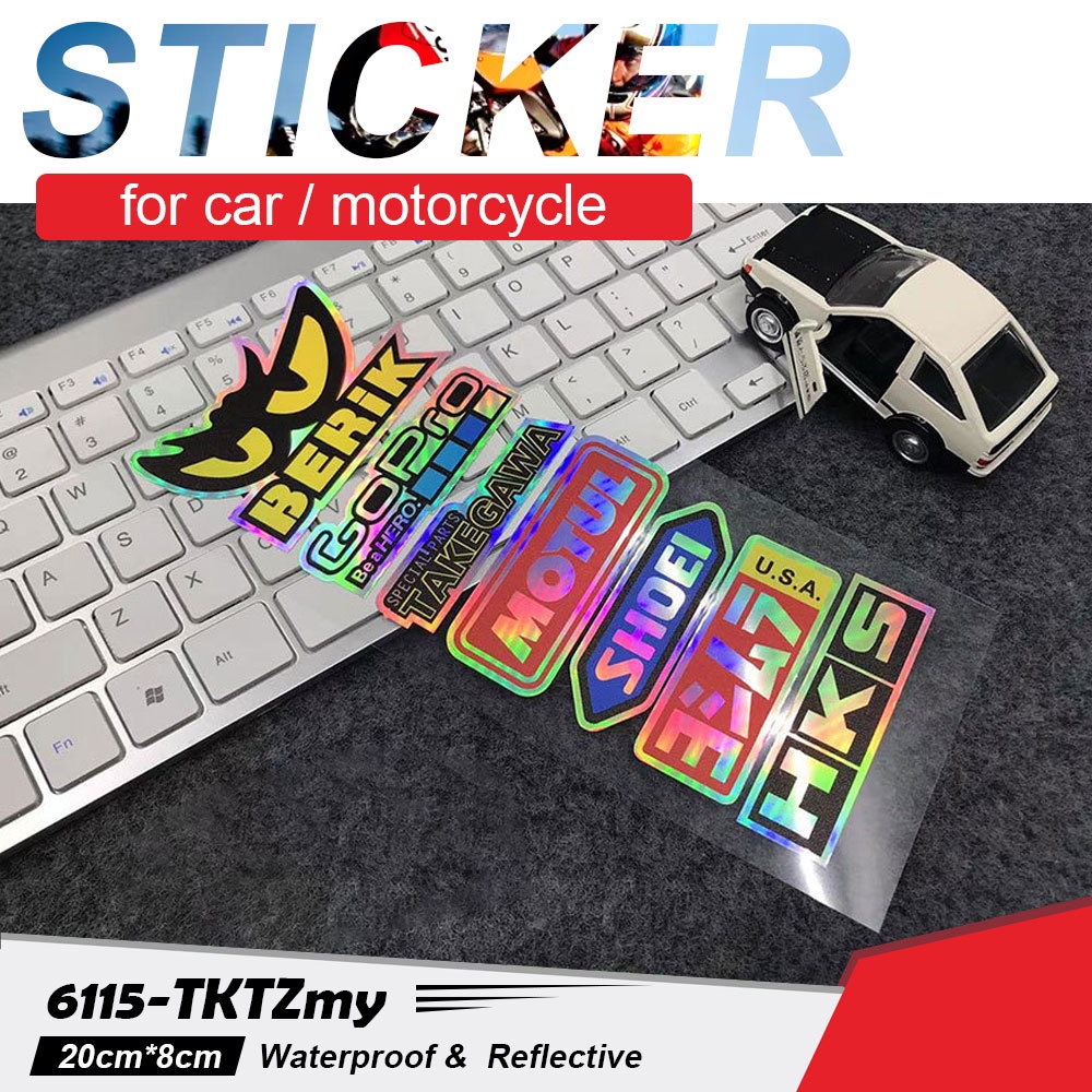 Sticker Helmet Visor Sticker Car/Motorcycle Sticker Helmet Sticker