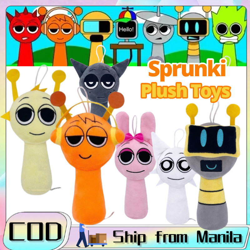 Sprunki Plush Toy Sprunki Incredibox Stuffed Doll for Incredibox Game ...