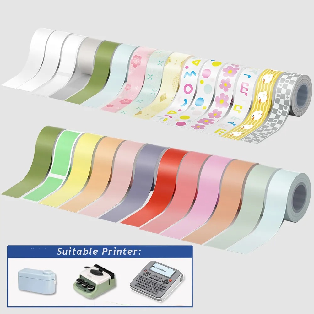 1Roll 16mm*4m Adhesive Label compatible Maker Paper for MAKEID M1/L1/E1 ...