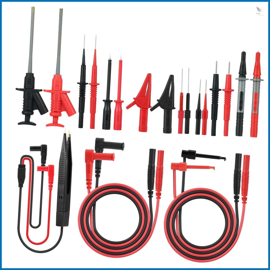 DMM Digital Multi Meter & Clamp Meters Test Probe MK30 Electronic Test Lead Kits with Alligator