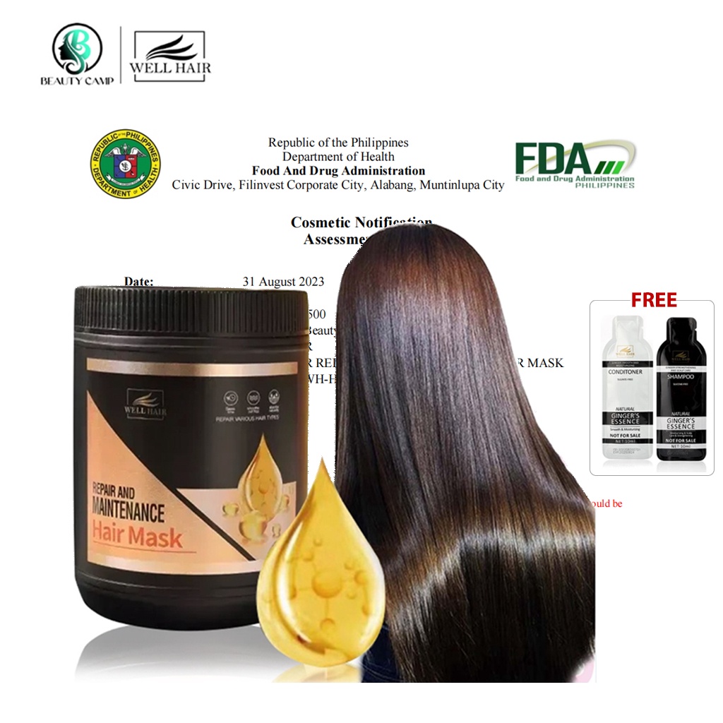 Bremod Well Hair Repair Maintenance Hair Mask Treatment 1000g