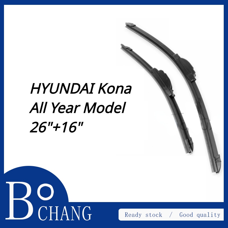 ( Quality) Hyundai Kona Wiper Blade for CONA SUV Car Window Wipers Set