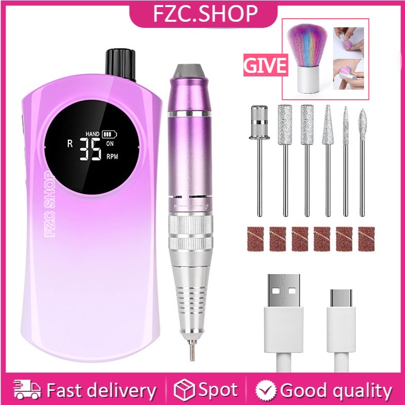 35000RPM Nail Drill Machine Electric Nail Sander For Manicure Pedicure