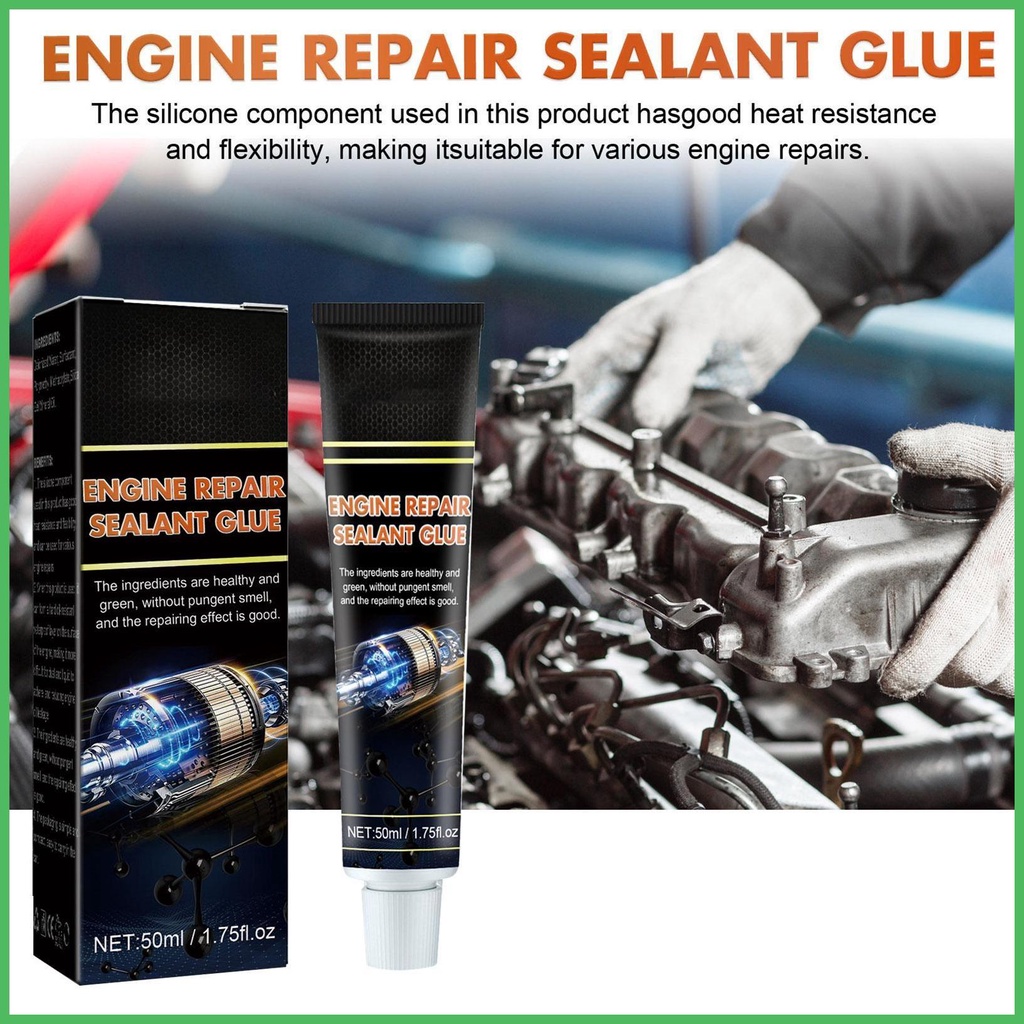 Gasket Sealer Engine Head Gasket Sealant Liquid 50ml Effective Portable