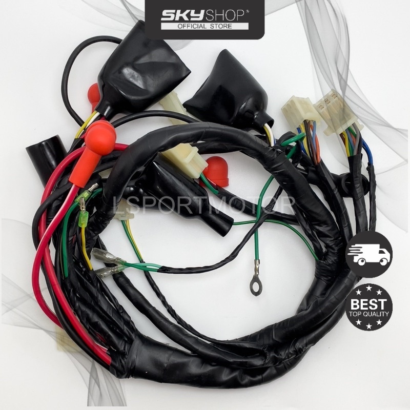 DEMAK EVO Z 110 WIRING SET HARDNESS HARNESS WAYARING WAYERING WIRE EVOZ ...