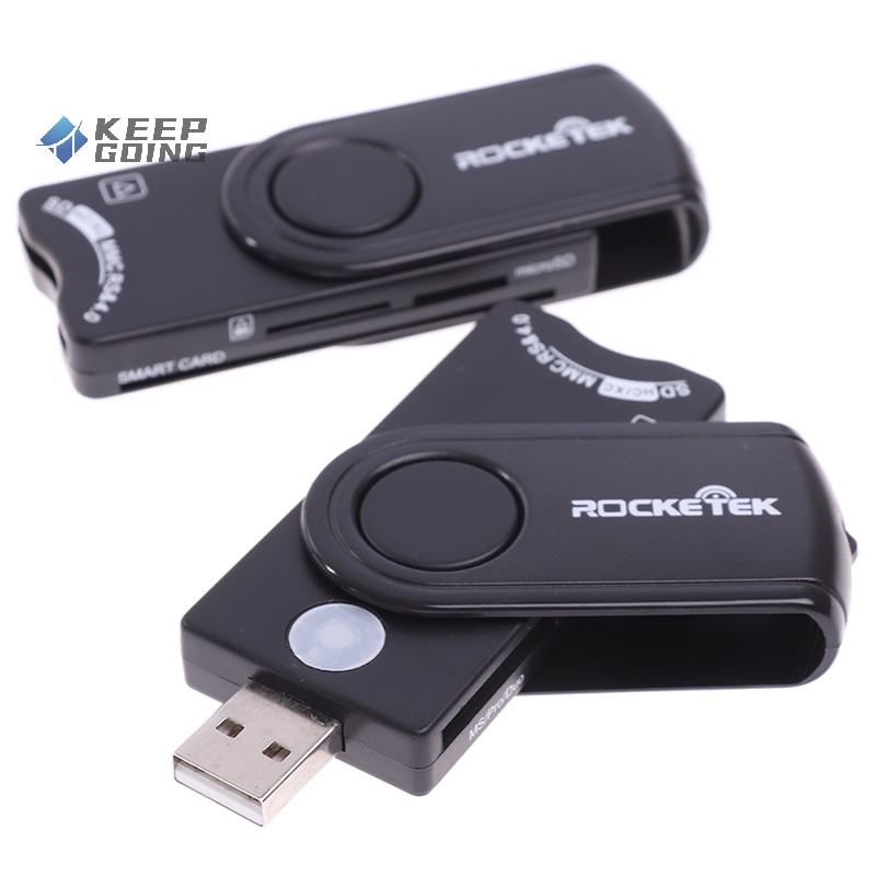 Keep Going＞ Card Reader USB 3.0 Multi Memory Smart Card Adapter For