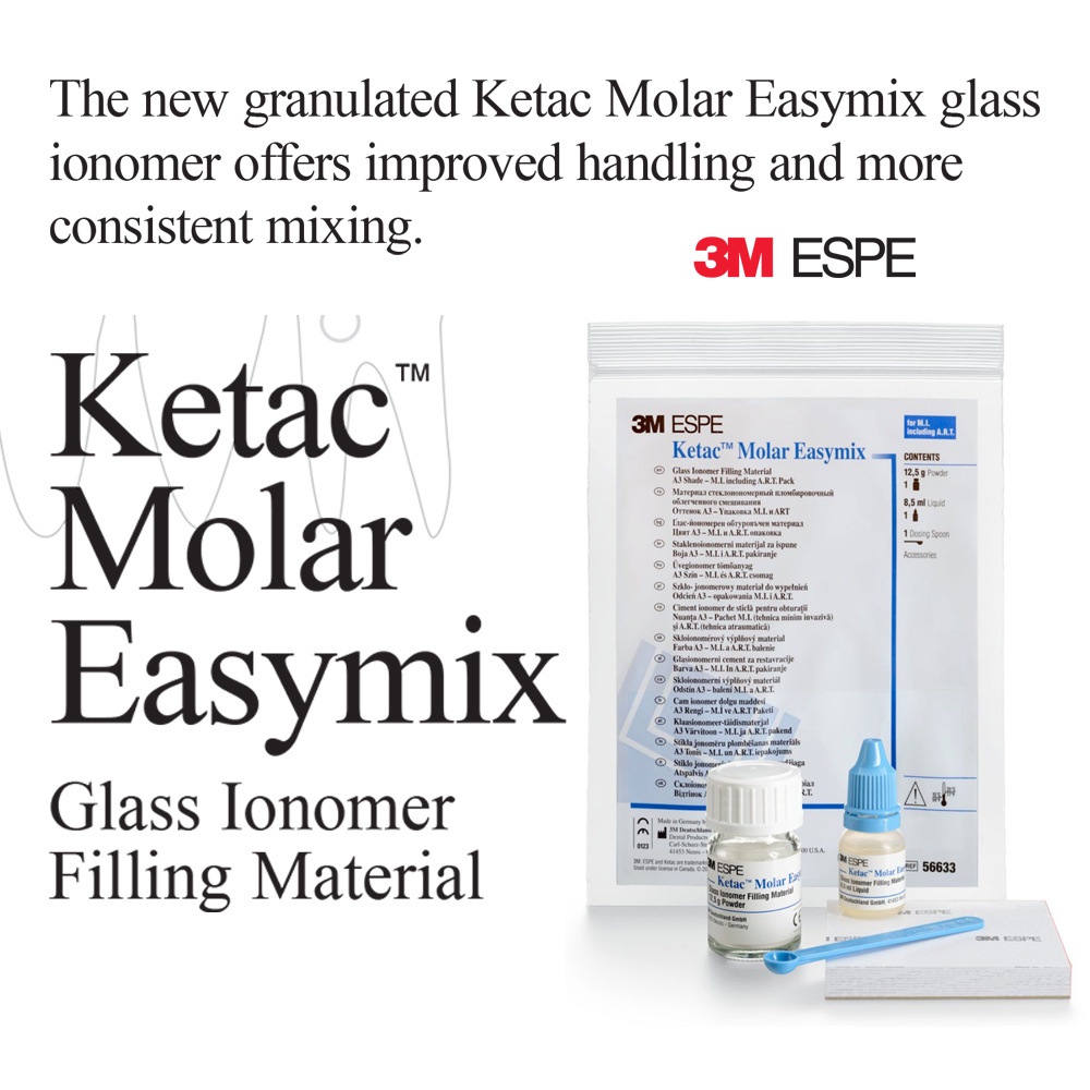 HoubIIPB1 In Stock 3M Ketac Molar Easymix Dental Permanent Filling