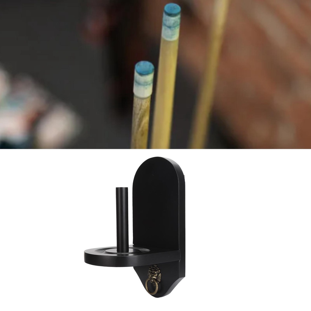 SPRWall Mounted Cone Chalk Holder Pine Wood Pool Table Accessories