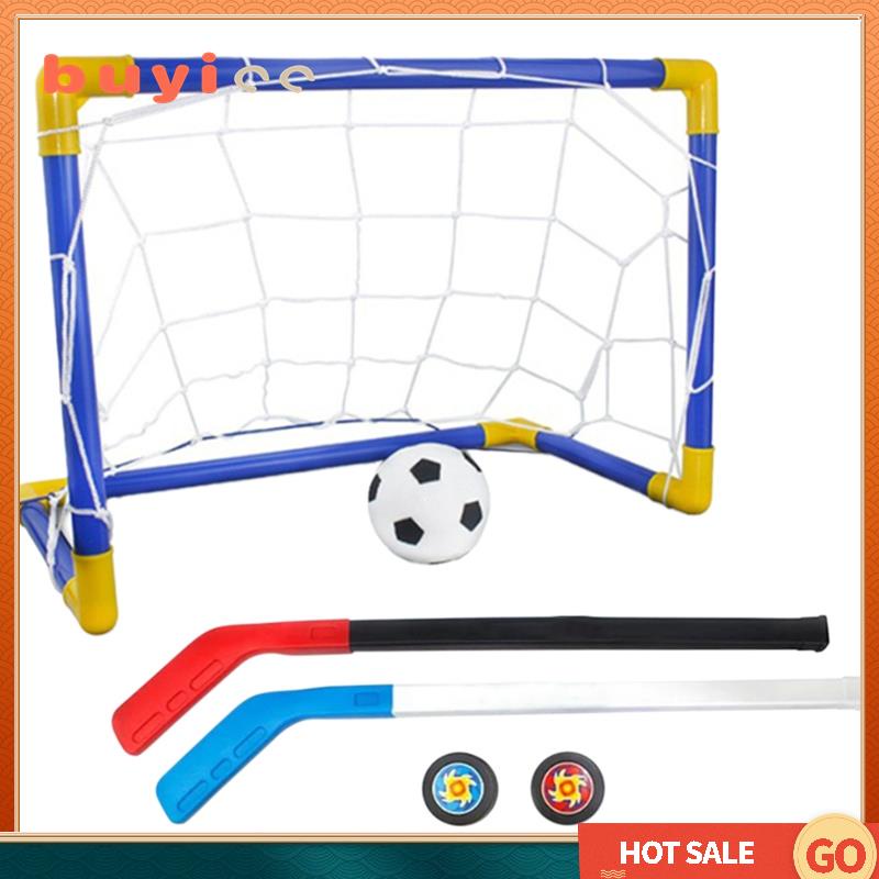 【Buyi00】Mini Outdoor Indoor Gate Goal Kids Size Set Practice with Ice ...