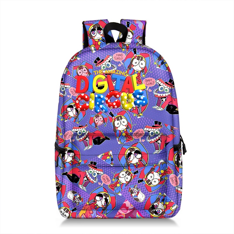 THE AMAZING DIGITAL CIRCUS Backpack Large Capacity Student backpack ...