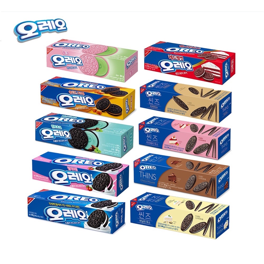 OREO THINS AND OREO SANDWICH COOKIES ( CHOCOLATE / VANILLA / TIRAMISU ...