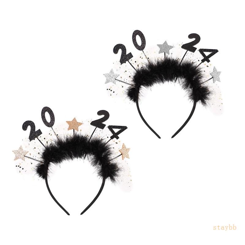 Stay 2024 Headband New Year Hair Hoop Happy New Year Headband 2024 Star   Sg 11134201 7rbm6 Locb3teulxel65