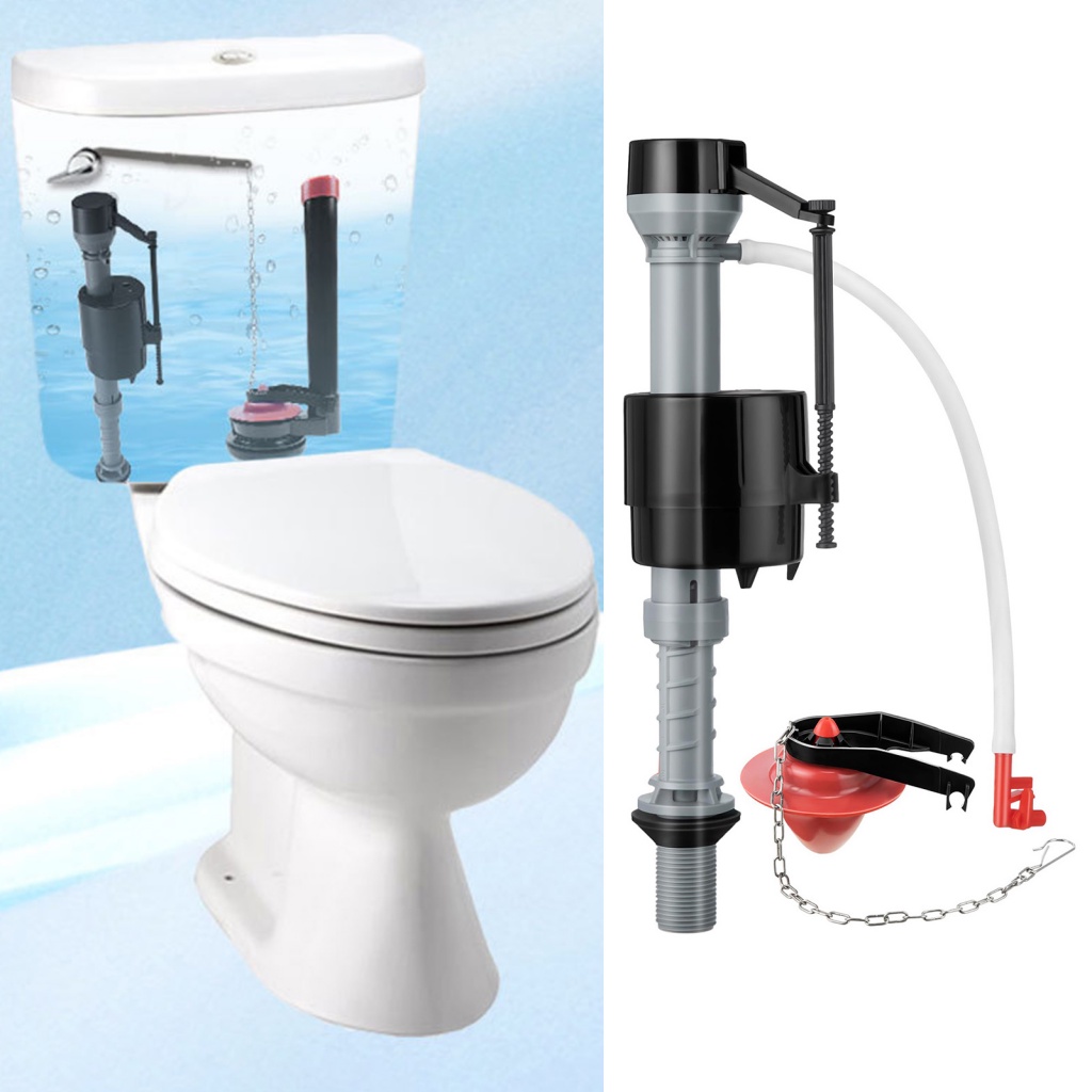 Longlasting Corrosionresistant Rubber Flapper Toilet Water Inlet