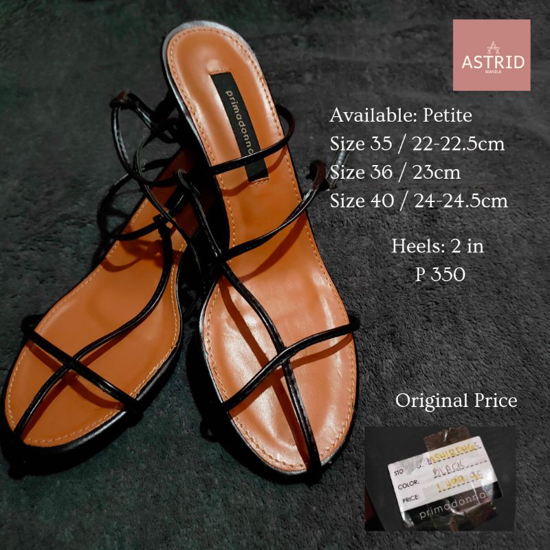 Authentic Primadonna Strappy Sandals Shopee Philippines