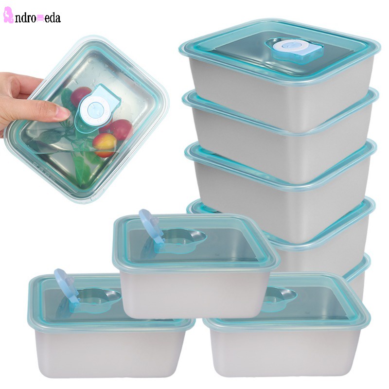 1/5Pcs Kitchen Stainless Steel Square Food Nuts Biscuits Storage ...