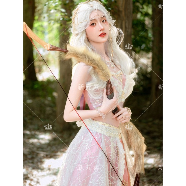Western Princess Exotic Style Photo Theme Costume Pink Improved Hanfu ...