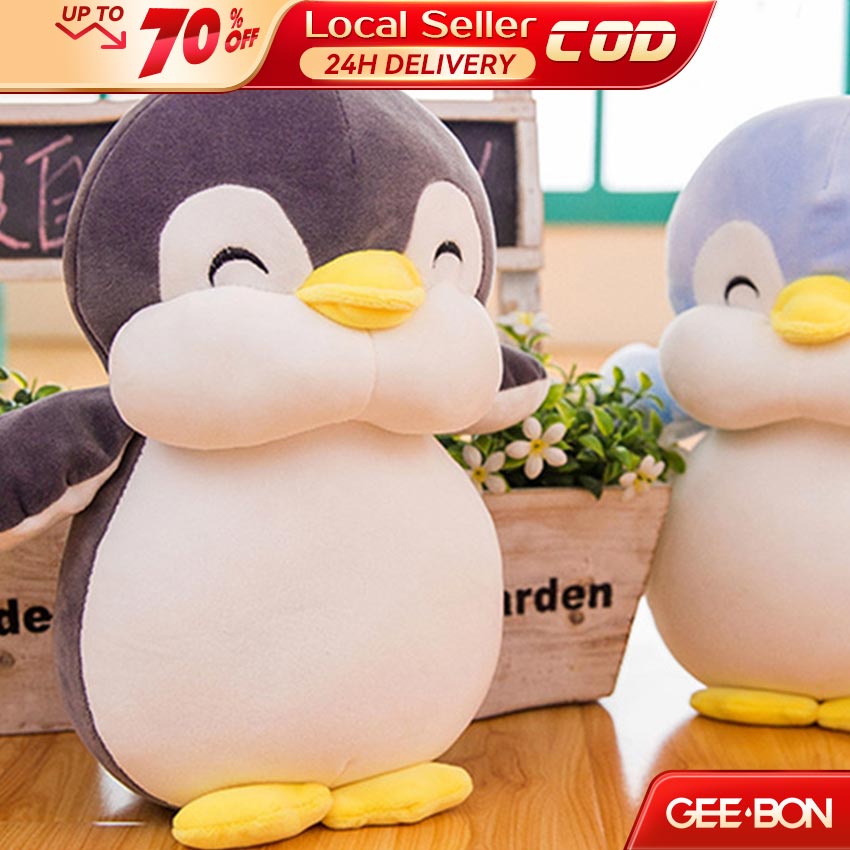 GEEBON Penguin Stuffed Toy Couple Penguin Plushie Toy Animal Doll Penguin  for Boy Girl Gift 25/30cm