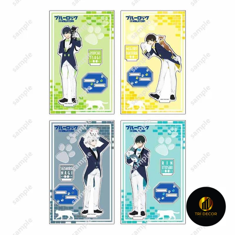 Standee BLUE LOCK gh Doll Chigiri Hyoma Kira Ryosuke vx Model Desk ...