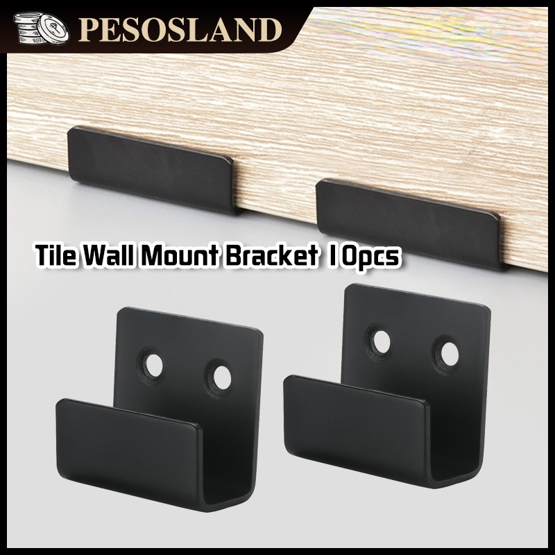 （10 full sets）Tile Display Bracket Hanger Billboard Holder Stainless ...