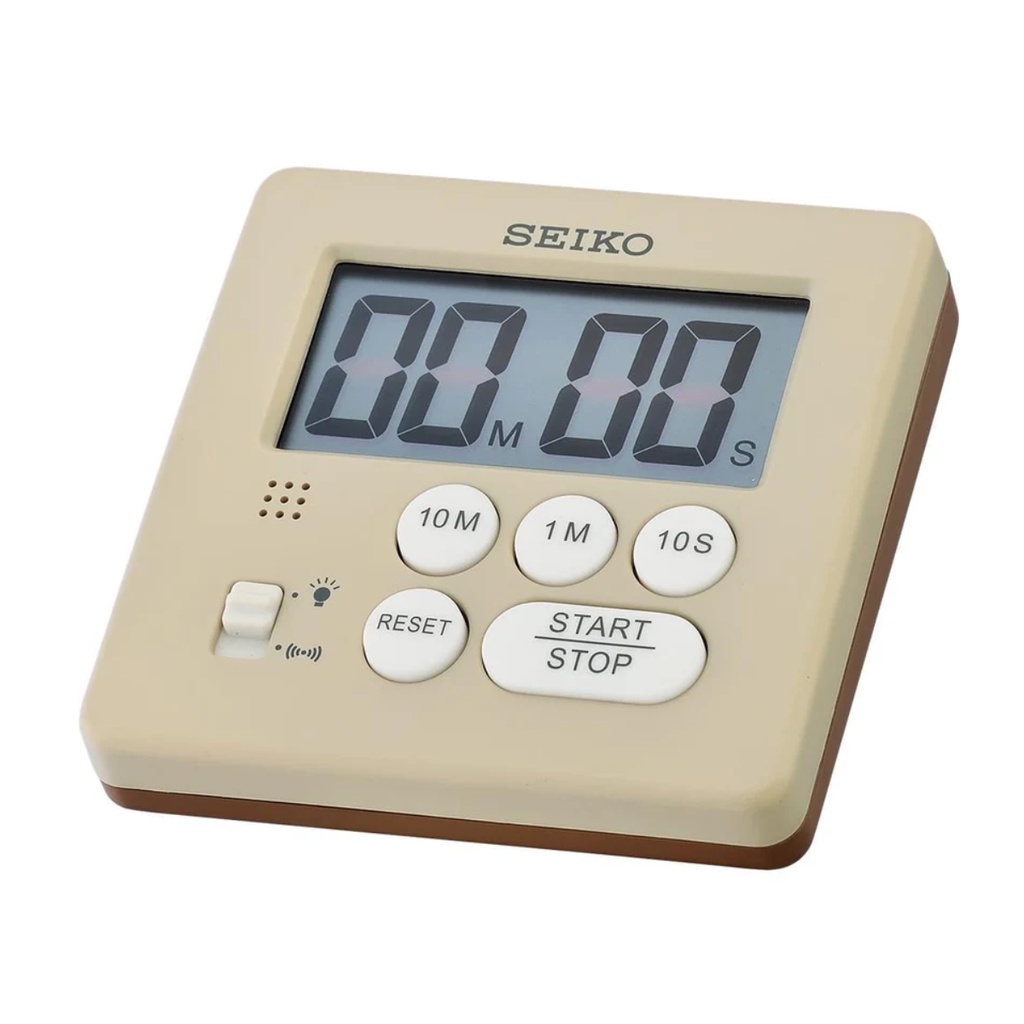 Seiko Digital Countdown Timer Stopwatch Clock QHY002B | Shopee Philippines