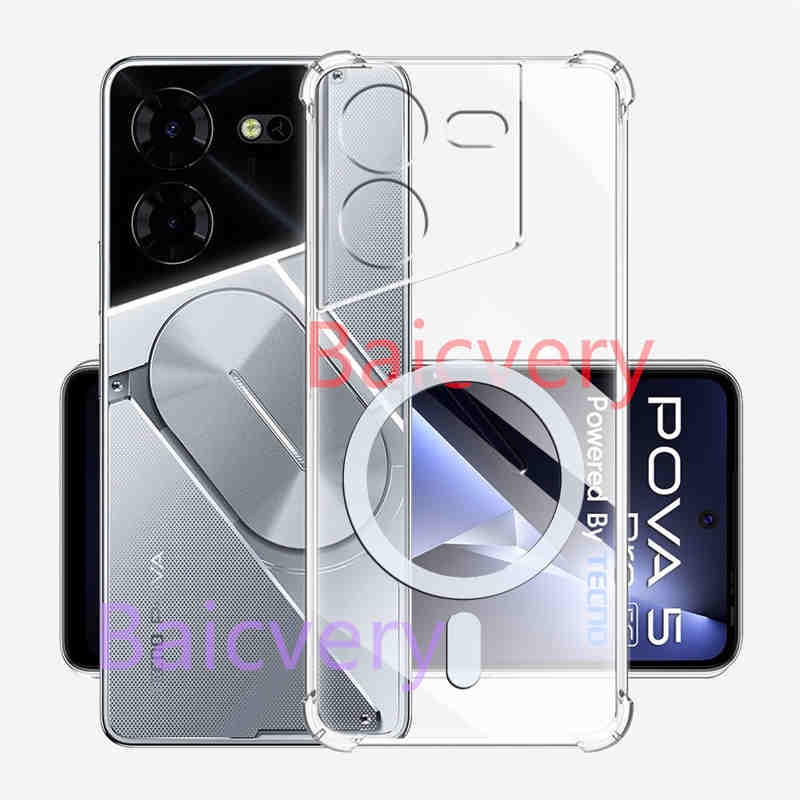 Tecno Pova Pro POVA Shockproof Casing Clear Case Phone Case