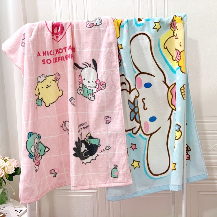 Melody Sumikko Gurashi Crayon Shinchan Fashion Anime Bath Towels