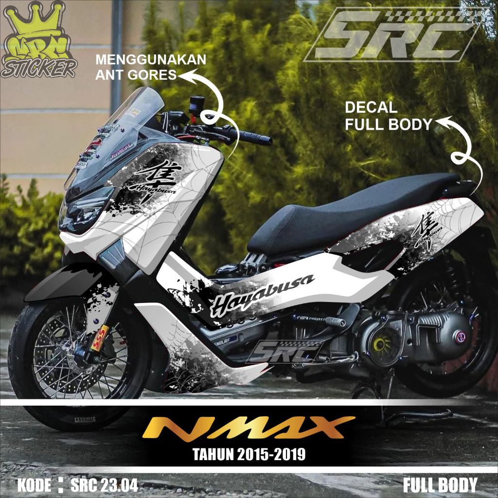 Decal Sticker Yamaha Nmax 2016 2017 2018 2019 Full Body FullBlok NEWEST ...