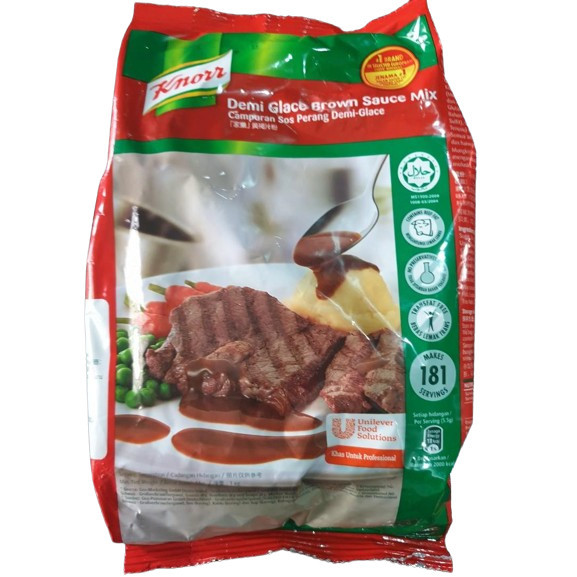 Knorr Demi Glace Brown Sauce (sauce for roast gravy, sizzlers, etc) 1 kg Shopee Philippines