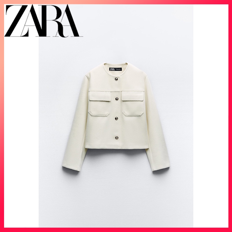 ZARA new women's soft jacket | Shopee Philippines