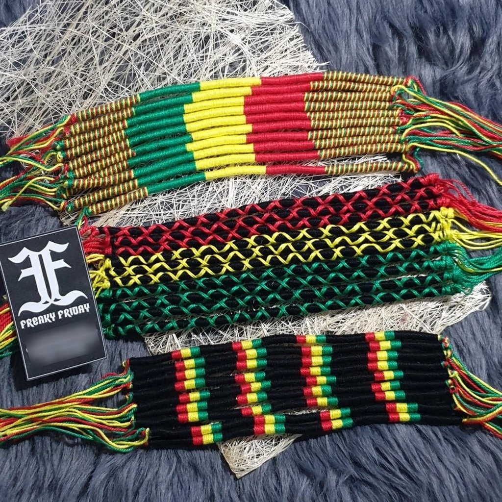 Rasta Anklet Bracelet Hippie Island Chic Summer Beach Bohemian Part 1 ...