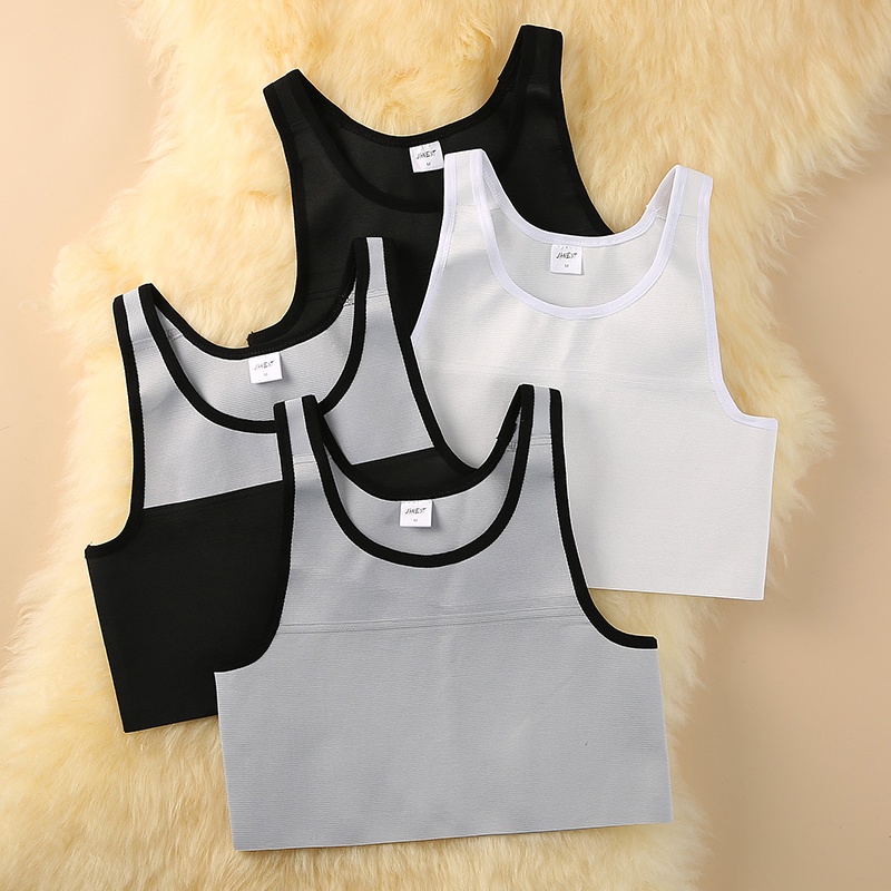 Full Bandage Pullover Chest Binder Breathable Plus Size Tomboy