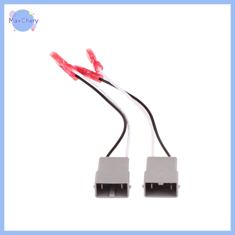 MCHY> 1Pair Car Tweeter Dash Front Speaker Wire Harness Adapter Cable